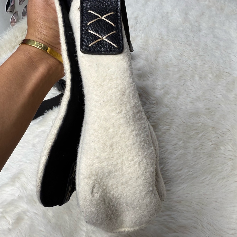 Pendleton Striped Wool Messenger Handbag Crossbod… - image 7